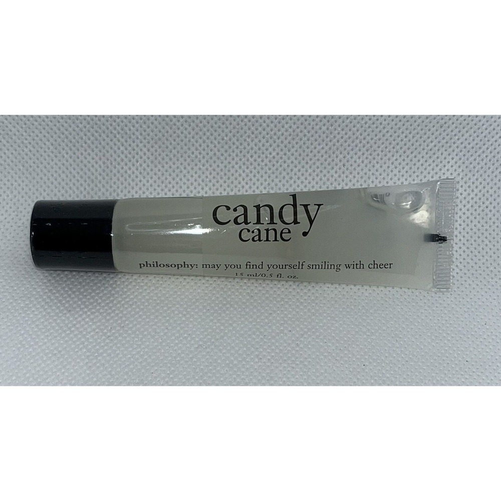 New! Philosophy Candy Cane Lip Gloss FULL SIZE 0.5oz & SEALED SUPER RARE!!!